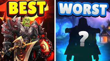 Best And Worst Classes To Play In Classic WoW Hardcore || My Honest Opinions