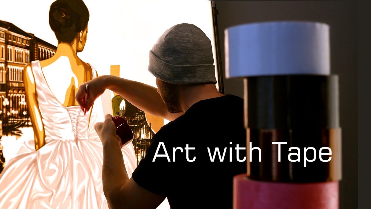 Max Zorn - Art with Packing Tape