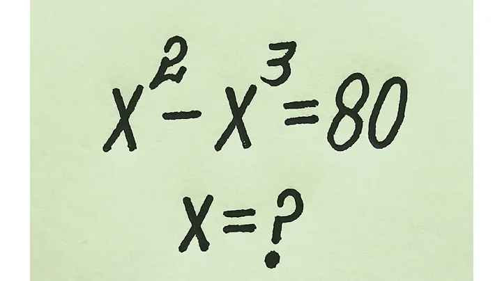 International Math Olympiad Question l Find Value Of x=?