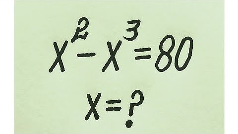 International Math Olympiad Question l Find Value Of x=?