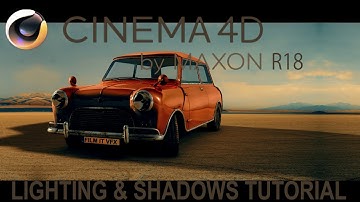 Cinema 4D R18 Lighting & Shadows Tutorial