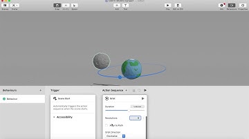 Creating Behaviours - Reality Composer