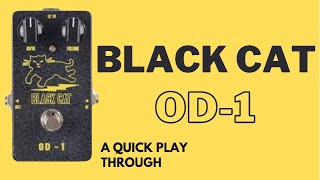 Late to the Game: Black Cat OD 1 : r/guitarpedals