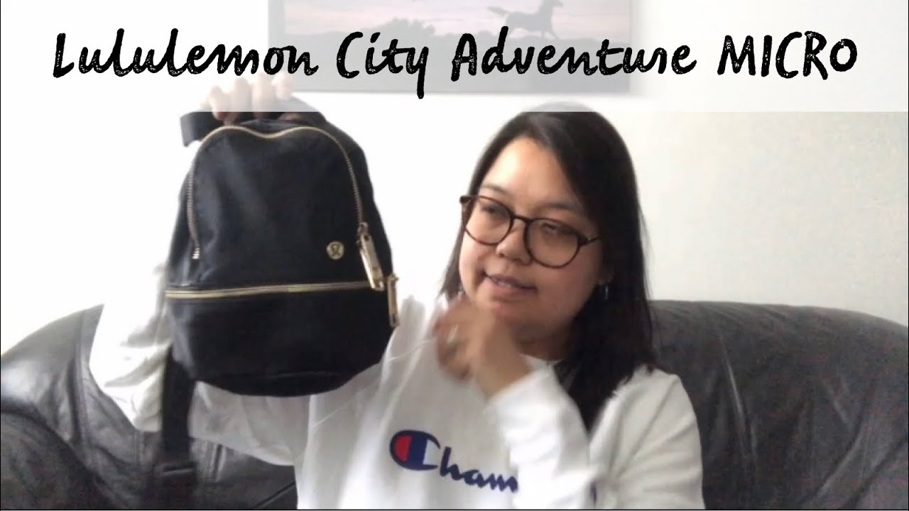 Review! Lululemon City Adventurer Backpack Micro 3L & Video!