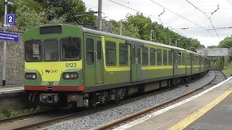Irish Rail 8100 Class Dart Train 8123 - Sandycove & Glasthule, Dublin