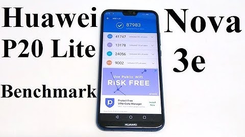 Huawei P20 Lite / Nova 3e - Benchmark Tests and Comparison