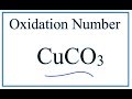 Oxidation Numbers and Carbonate Ion