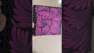 Satisfying long brushstrokes #artlovers #brushstroke #satisfying @Peaceful_dots