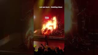 Fire Nothing More Let em Burn London Shepherds Bush Empire #nothingmore #letemburn