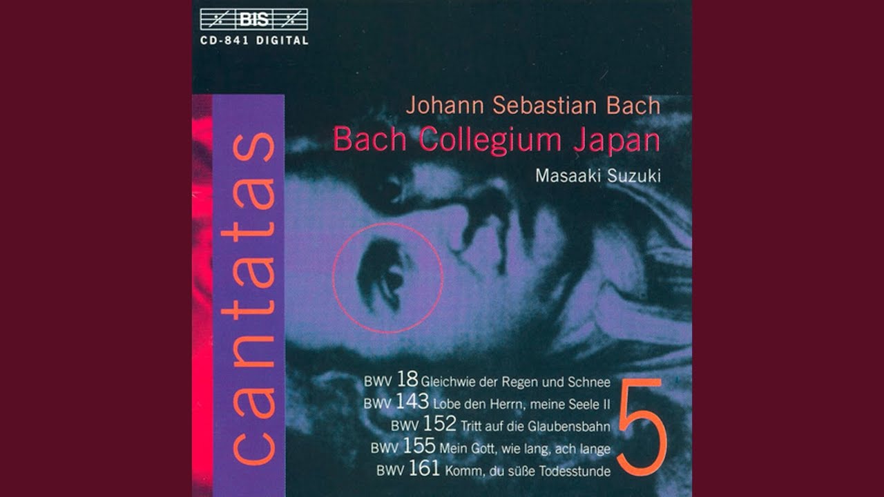 Regardez Mein Gott, wie lang, ach lange, BWV 155: Recitative. So sei, o Seele, sei zufrieden! (Bass) sur YouTube Regardez Mein Gott, wie lang, ach lange, BWV 155: Recitative. So sei, o Seele, sei zufrieden! (Bass) sur YouTube