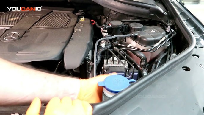 2011-2019 Mercedes-Benz GLE 350 - How to Check & Add Engine