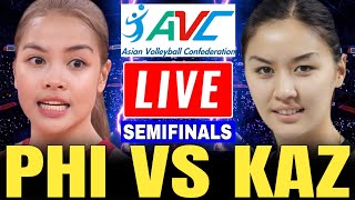 PHILIPPINES VS. KAZAKHSTAN 🔴LIVE NOW SEMIFINALS - MAY 28, 2024 | AVC CHALLENGE CUP 2024 #avclive2024