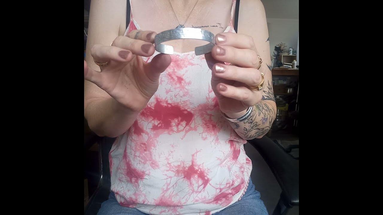 How to put on a cuff bracelet correctly YouTube
