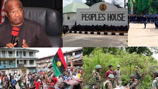 HOPE UZODIMMA ON THE RUN AS DEADLY BIAFRA ARMY STORMS GOVT HOUSE