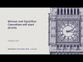 What are the experiences of women in live comedy? - Women and Equalities Committee