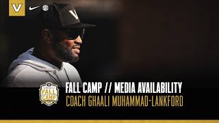 VUFB - Coach Ghaali Muhammad-Lankford - August 19