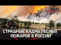 Страшные кадры: люди задыхаются из-за дыма. Якутия и Челябинская область охвачены огнем