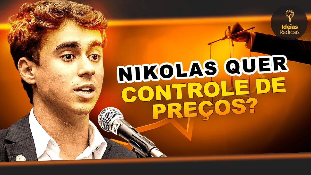 Água a 93 reais? Nikolas quer controle de preços no Brasil (mas só em emergências!)