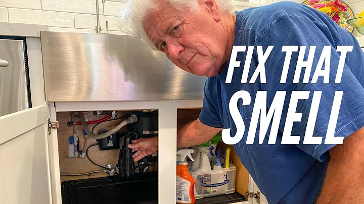 3 Ways to Fix A Smelly Kitchen Sink: from simple to getting your hands dirty