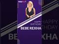 Happy birthday Bebe Rexha🥳 #beberexha #shorts #birthday #funfacts