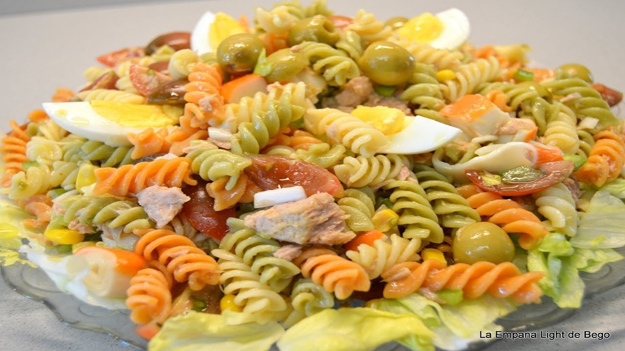 Cómo hacer ensalada de pasta