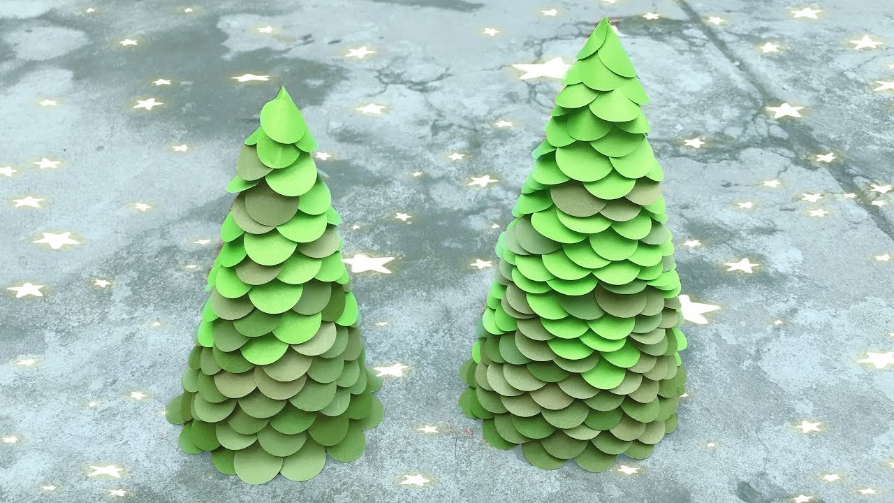 ABC TV  How To Make Miniature Pine Tree From Crepe Paper - Craft Tutorial  