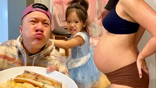 The Baby Belly is MOVIN + Veyda is a PRINCESS... Literally! 🥰 + Testing a New Restaurant