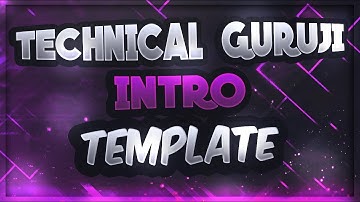 Technical Guruji Intro || After Effects CC Template || Download (2016)