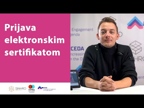 Prijava elektronskim sertifikatom - Portal eUprava