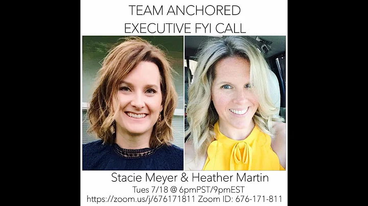 TA Executive FYI Call: Stacie Meyer & Heather Martin
