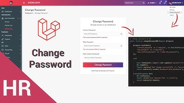 Create form change password in Laravel 8.X | HR System Management