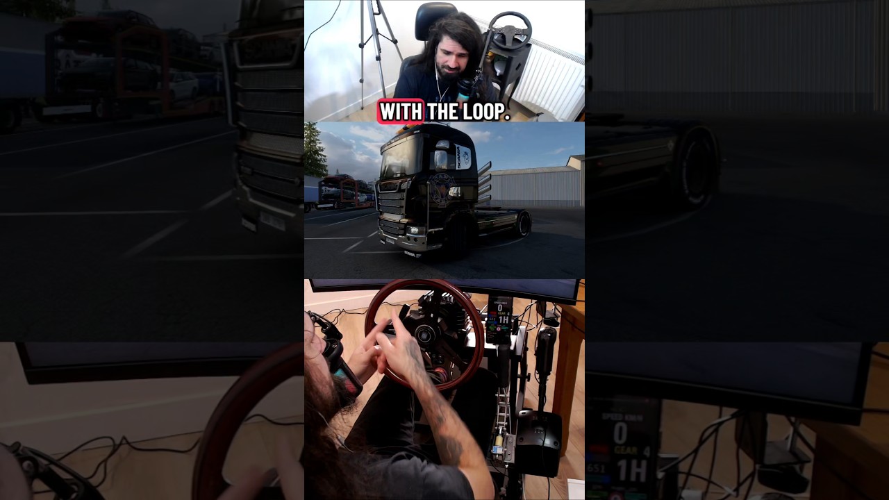 EuroTruck Simulator 2 со Scania Super V8