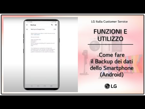 Video: Come posso eseguire il backup del mio LG g4 sul mio computer?