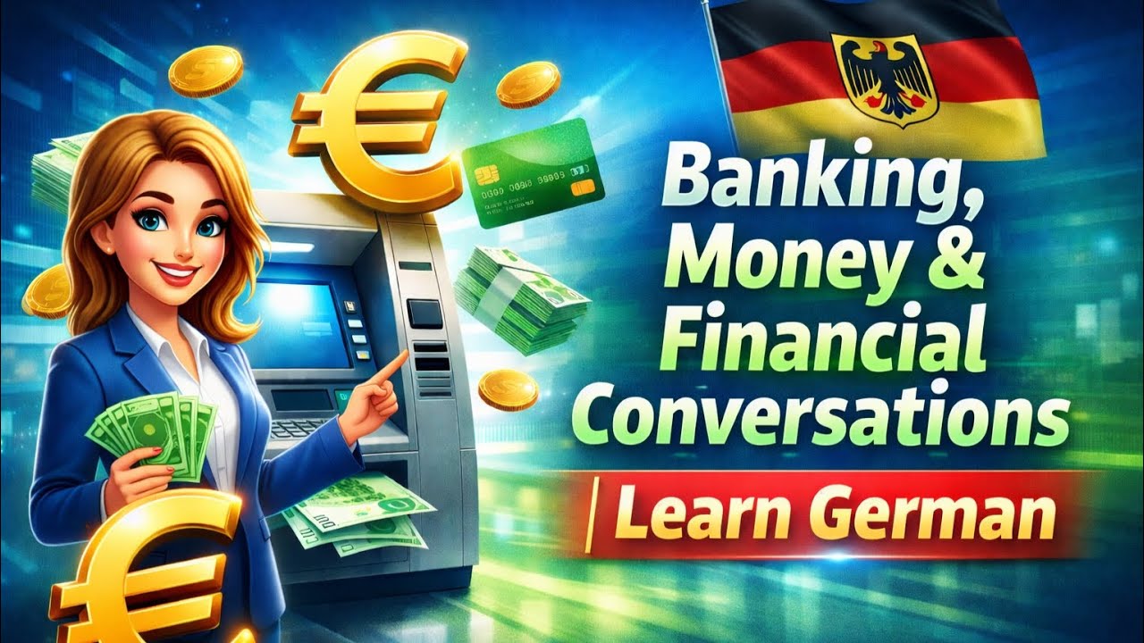 German Sentences for Banking, Money & Financial Conversations | Learn German👍🏻👍🏻🇩🇪🇩🇪