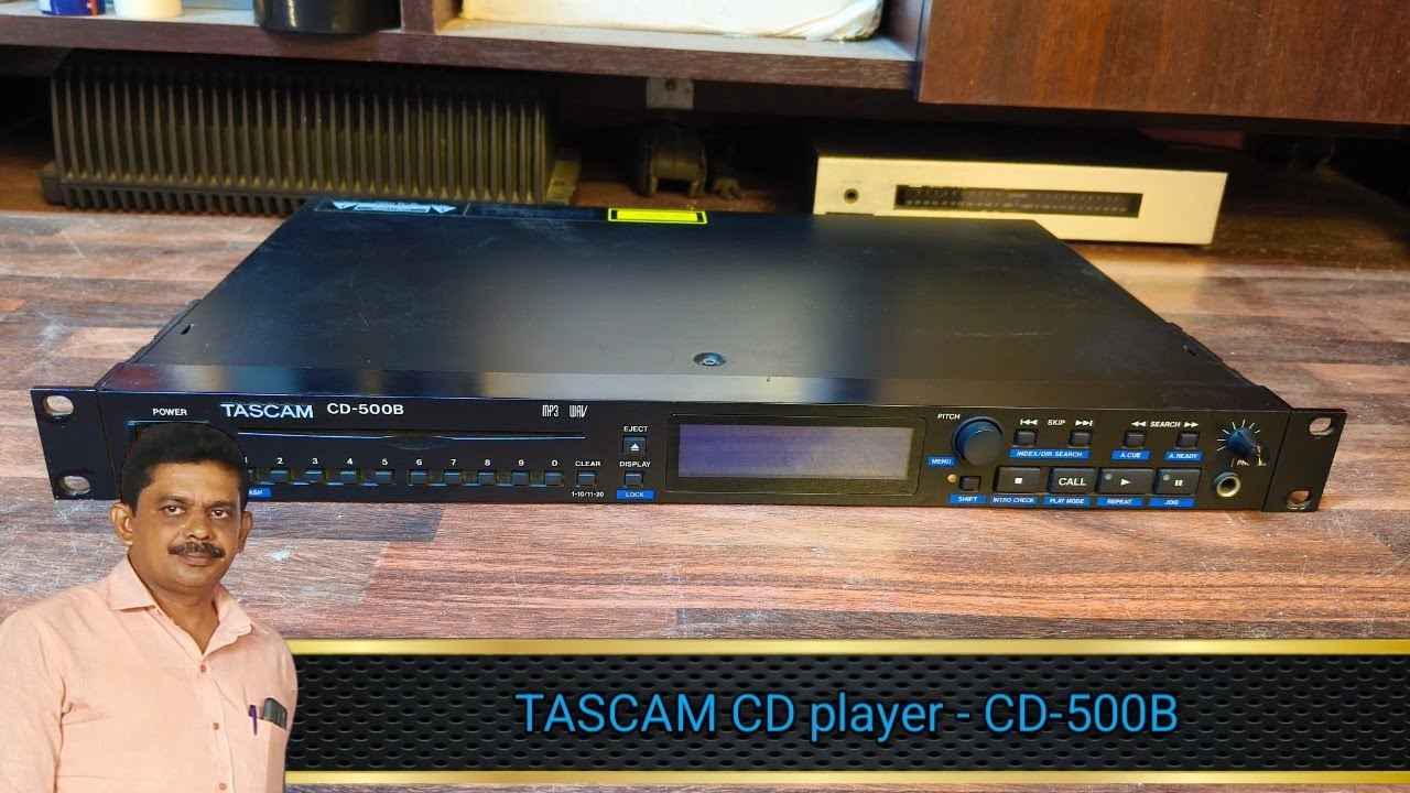 For sale Rs.15700/- TASCAM professional CD player / Model: CD-500B