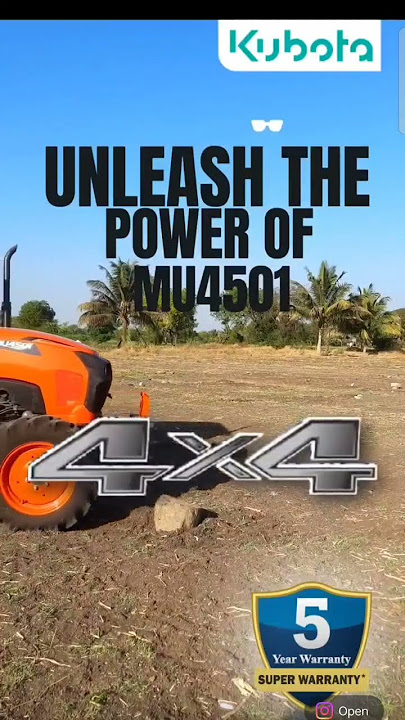 KUBOTA TRACTOR 🚜 -  Japanese Technology