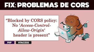 Solucionar ERROR DE CORS: Access-Control-Allow-Origin header  |  Ejemplo con PHP y htaccess