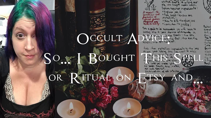 My Mystical Adventure: Unveiling the Secrets of Etsy Spells and Rituals