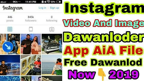 Instagram video and image downloader app aia #Kodular aia download best app free aia file