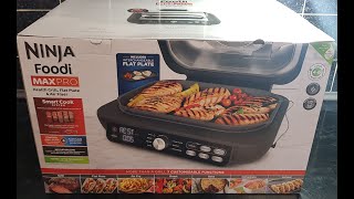 Ninja Foodi MAX Pro Health Grill, Flat Plate & Air Fryer Unboxing