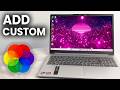How To Add Custom Wallpapers On Lively - Add Live Wallpapers