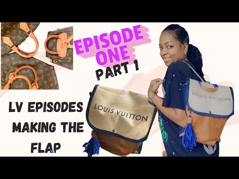 How To Make  LV Dust Bag to Waist Bag #Tutorial #Howto #DIY#Recycle  #Refashion 