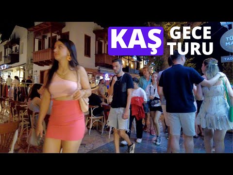 ANTALYA KAŞ Gece Turu -  Kaş Barlar Sokağı