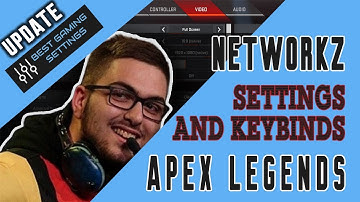 Networkz Apex Legends Settings, Keybinds, Sensitivity, Gear and Setup