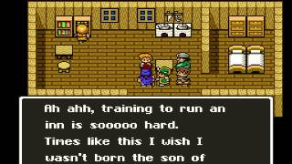 Dragon Quest V SFC Return to Mountain Village