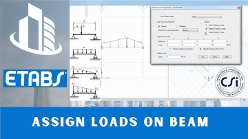 CSI ETABS - 03 - Toewijzen van lasten op een balk (puntlast, UDL, VDL) (Deel b) | Deel 8