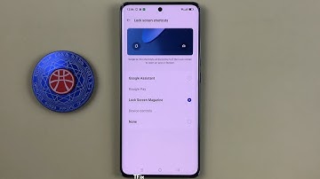 How to change lock screen application shortcuts on OPPO Reno10 5G Android 13