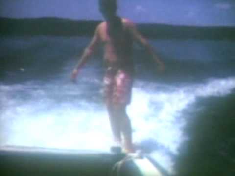 Lake surfing on Norfork Lake - 1964