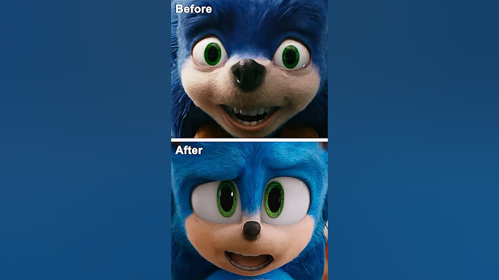 How Fans Saved Ugly Sonic the Hedgehog #sonic #cgl #vfx