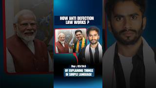 What is Anti Defection law and How it works ?